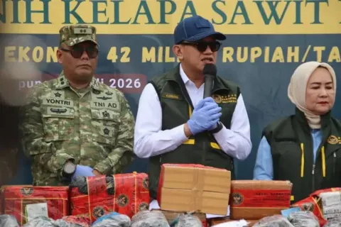 Badan Karantina Indonesia Gagalkan Peredaran 75.992 Butir Bibit Kelapa Sawit Ilegal