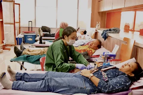 Wujudkan Nilai Empati bagi Sesama, PT Teladan Prima Agro Tbk Gelar Donor Darah