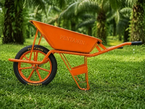 Pentawin Perkenalkan Angkong Roda Besar di SIEXPO 2026, Cocok untuk Angkut TBS di Areal Gambut