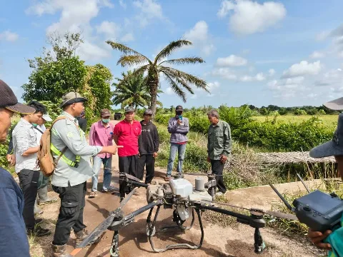 Kolam dan Sawah Jadi Ruang Ujian Sekolah Desa Berdaya Bumitama
