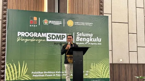 160 Pekebun Sawit Seluma Disiapkan Jadi Pelopor Ilmu Sawit