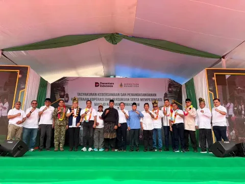 PT Agrinas Palma Nusantara (Persero) Dorong Pola Kemitraan Berbasis Koperasi di Rokan Hulu