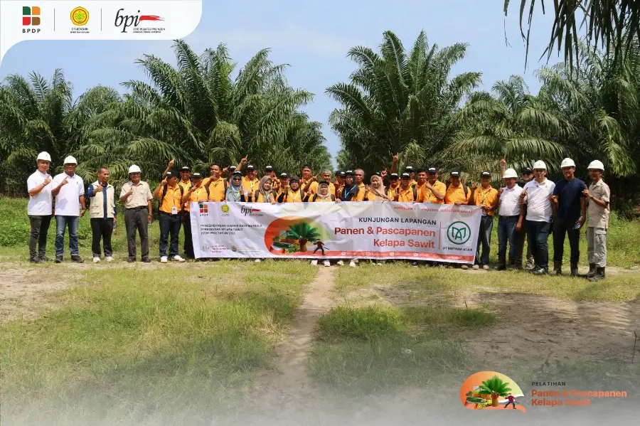 Meningkatkan Kualitas Panen dan Pasca Panen Petani Sawit Sumbar: BPDP dan BPI Kembali Latih Petani Kelapa Sawit Sumatera Barat.