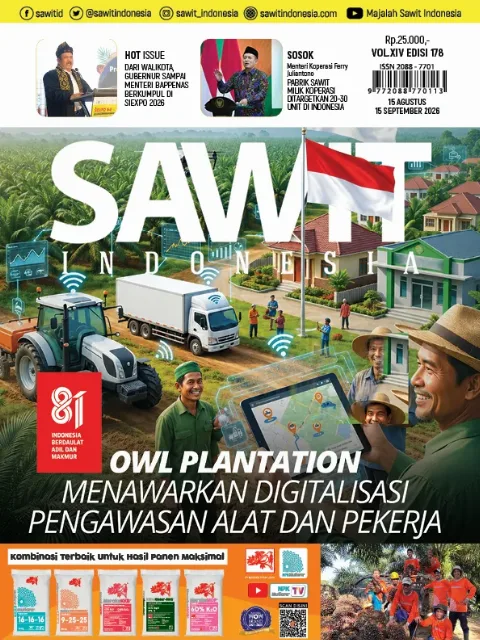 Cover Majalah Sawit Indonesia, Edisi 178