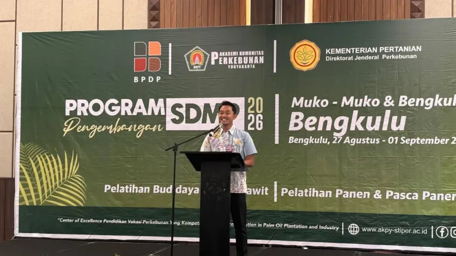 156 Pekebun Bengkulu Diminta Bawa Ilmu Pelatihan ke Kebun untuk Tingkatkan Produktivitas