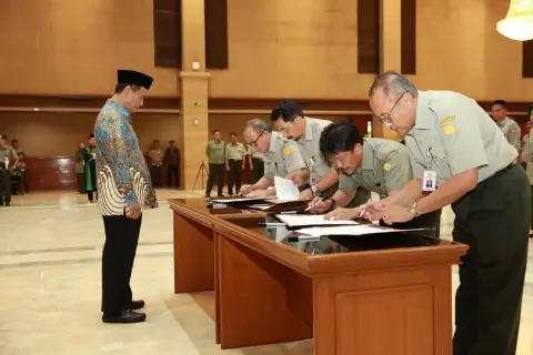 Menteri Pertanian Lantik 22 Pejabat, Diminta Siap Bekerja 24 Jam