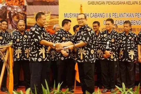 John Siregar Pimpin GAPKI Bengkulu 2019-2024
