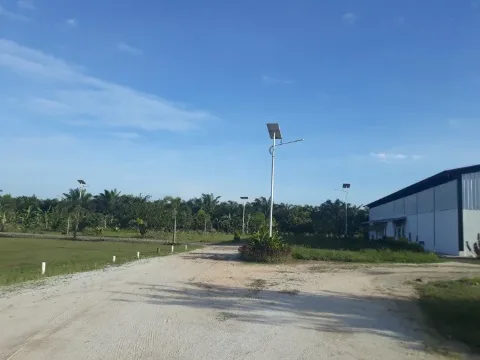 Kebun Sawit Lebih Terang Dengan Tenaga Surya (Solar Pannel/Safety and Eco Green)