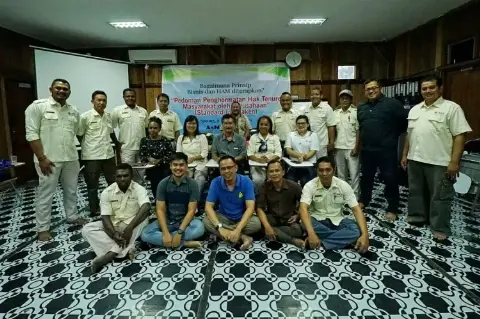Austindo Nusantara Gelar Pelatihan HAM dan Penghormatan Hak Atas Tanah