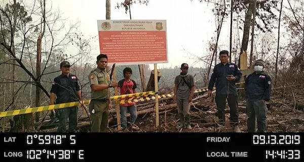 Berulang Kali Terbakar, Kementerian LHK Segel Areal Restorasi WWF