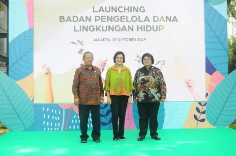 Pemerintah Resmikan Badan Pengelola Dana Lingkungan Hidup