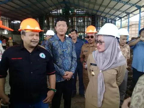 Bupati Luwu Utara Resmikan Pabrik Sawit 45 Ton TBS/jam