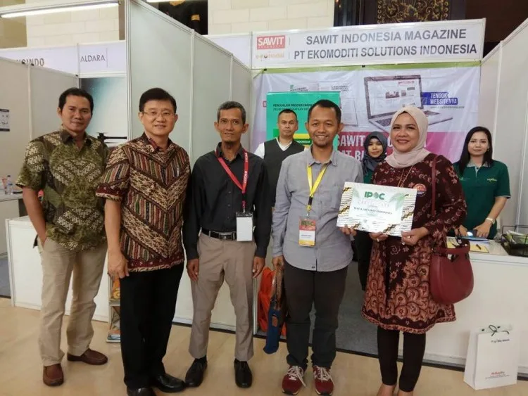 Setiap Tahun, Majalah Sawit Indonesia Berpartisipasi di Pameran IPOC