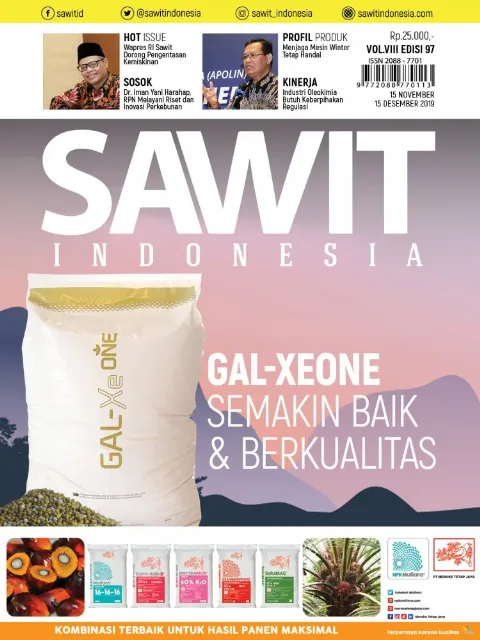 Cover Majalah Sawit Indonesia, Edisi 97