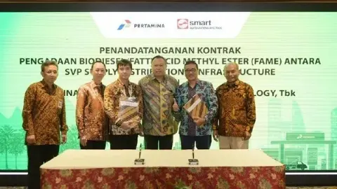 Jalankan B30, Pertamina Sepakati Kerjasama Pengadaan FAME dengan 18 Perusahaan