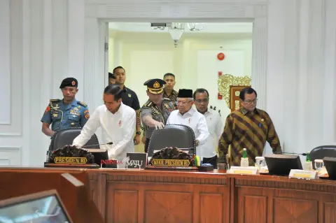 Presiden Minta Kalkulasi Risiko Pelemahan Ekonomi Global Tahun 2021