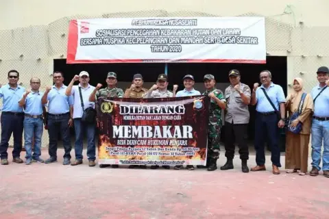 Sinergi Multipihak Minamas Cegah Bahaya Karhutla