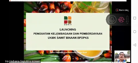 BPDP-KS Luncurkan Program Penguatan Dan Pemberdayaan UMKM Sawit