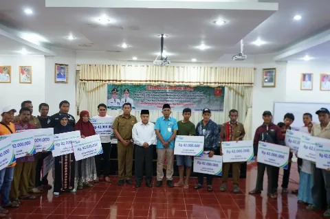 Pemkab Agam Gunakan DBH Sawit Untuk  Santunan Kematian dan Perlindungan Sosial Pekerja Terdampak Bencana