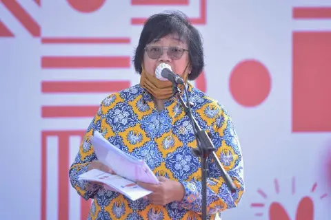 Penjelasan Menteri KLHK, Dr. Siti Nurbaya terkait UU Omnibus Law Bidang Lingkungan Hidup dan Kehutanan