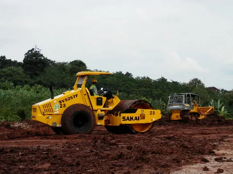 SAKAI Soil Compactor Produksi Lokal Kualitas Jepang