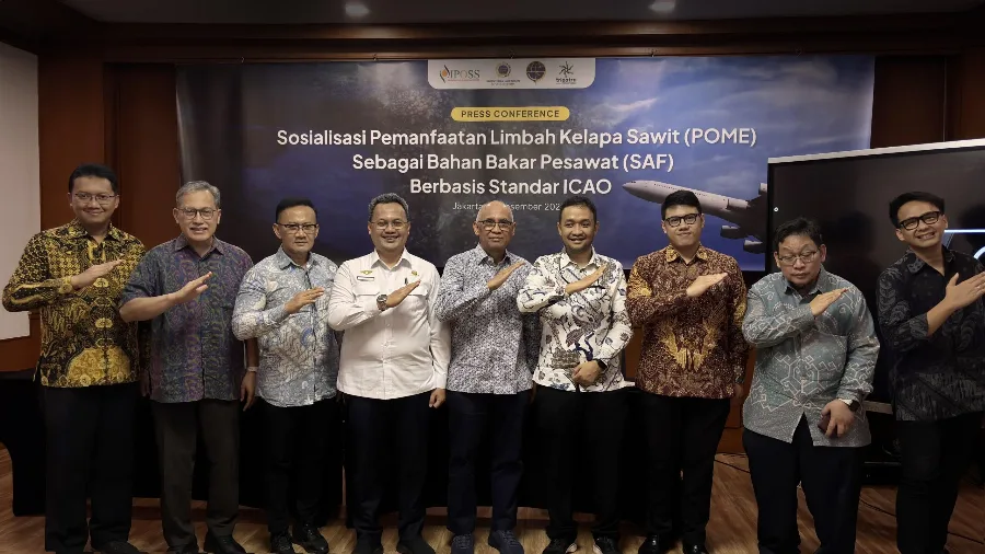 ICAO Restui POME Sebagai Bahan Bakar Pesawat yang Ramah Lingkungan