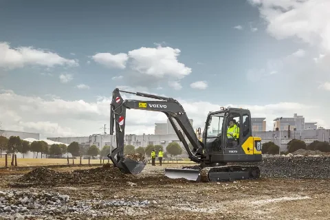 Volvo CE Indonesia Rilis Compact Excavator EC55D