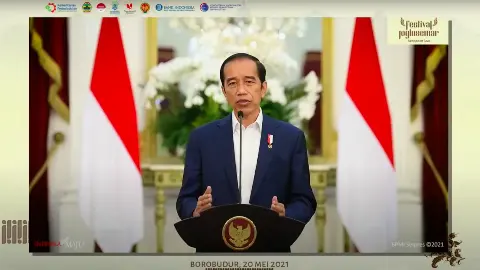 Buka Festival Joglosemar, Presiden: Beri Tempat Terbaik untuk Produk UMKM