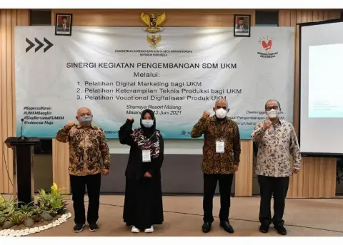 SeskemenkopUKM Dorong Pelaku UKM Tingkatkan Kapasitas Guna Menembus Pasar Ekspor