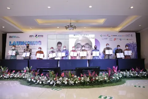11 BUMN Klaster Pangan dan Pupuk Berkolaborasi