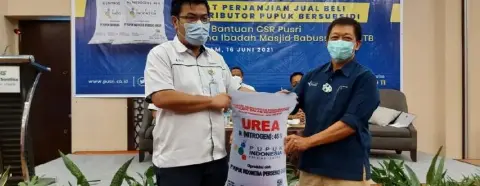 PUSRI Palembang Kini Layani Kebutuhan Pupuk Petani di NTB