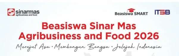 Sinar Mas Agribusiness and Food Buka Program Beasiswa SMART 2026, Plus Kesempatan Kerja