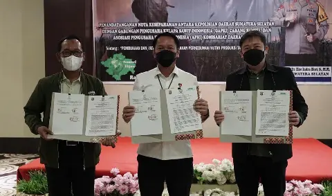 Kolaborasi  Polda Sumsel, GAPKI Dan APHI Lindungi Sumsel Dari Asap