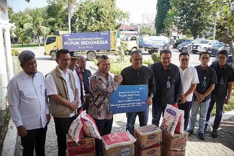 Pupuk Indonesia Kembali Kirimkan Bantuan ke Aceh Utara