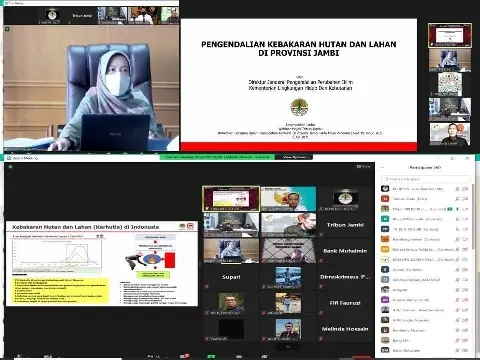 DIRJEN PPI INGATKAN KEMBALI ARAHAN PRESIDEN RI UNTUK ANTISIPASI KARHUTLA JAMBI