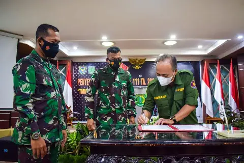 TMMD Terbesar di Indonesia Dituntaskan Kabupaten Muba