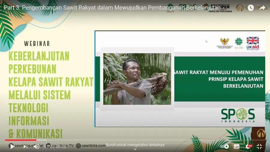 Kolaborasi Instiper dan Kehati Ciptakan Aplikasi SAWITKITA