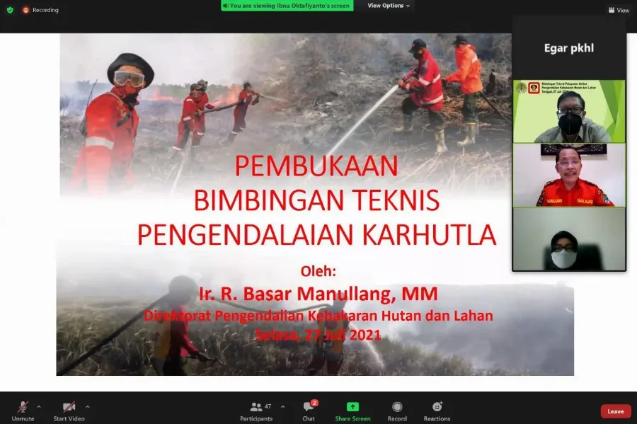 PKHL LAKSANAKAN BIMTEK DALKARHUTLA BAGI IPPKH