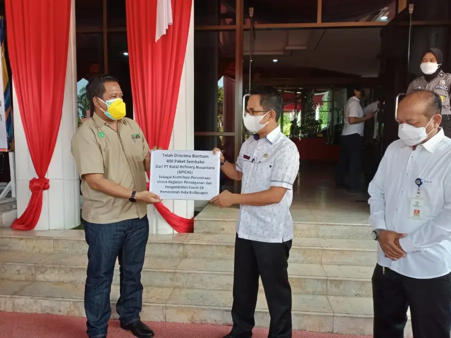 APICAL Distribusikan 500 Paket Bantuan Kepada Warga Balikpapan