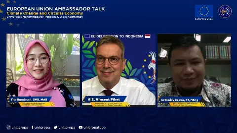 Universitas Muhammadiyah Pontianak Hosts EU Public Lecture Series, Focuses On Climate Change