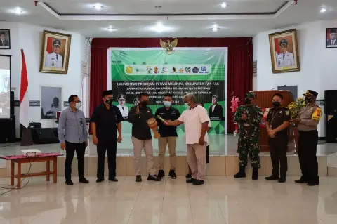 Dukung Ketahanan Pangan Nasional, Billy Mambrasar dan Bupati Fakfak Luncurkan Program Petani Milenial