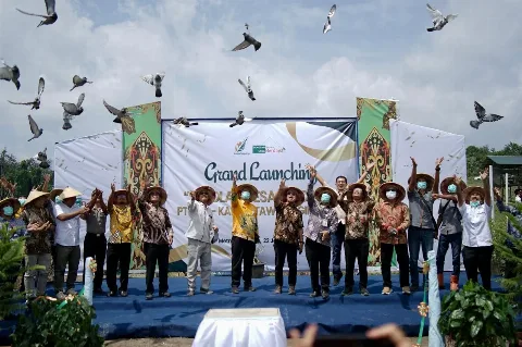 Sekolah Desa Berdaya Region Kotawaringin Diresmikan, Komitmen BGA Dukung Ketahanan Ekonomi Masyarakat