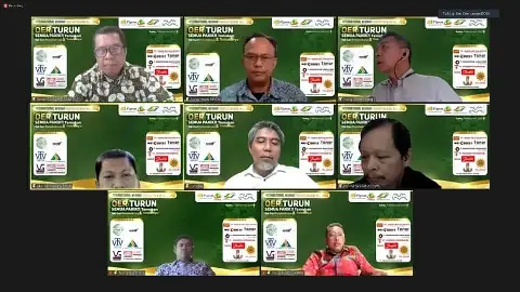 665 Praktisi Pabrik Sawit Berkumpul Virtual Bahas Solusi OER
