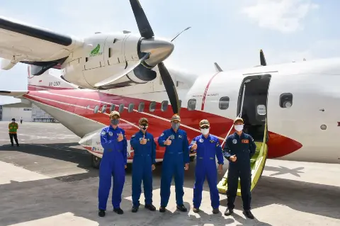 Indonesia Sukses Uji Bioavtur Pesawat CN235-220