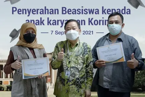 Korindo Salurkan Beasiswa ke 98 Anak Karyawan