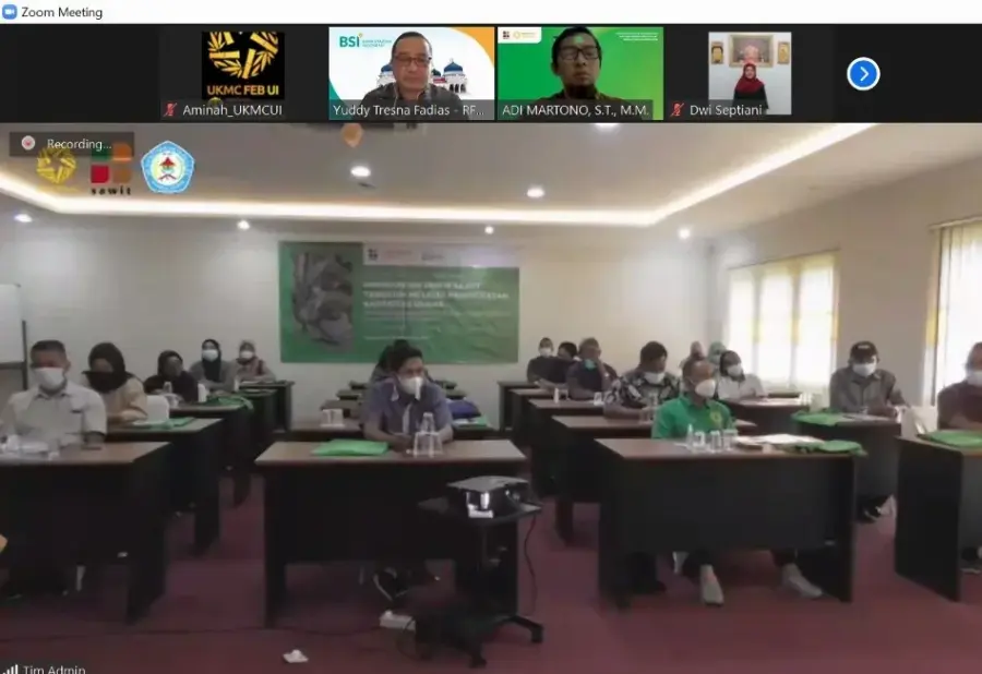 BPDPKS dan Universitas Indonesia Tingkatkan Kapasitas UKMK Sawit di  Kotawaringin Barat