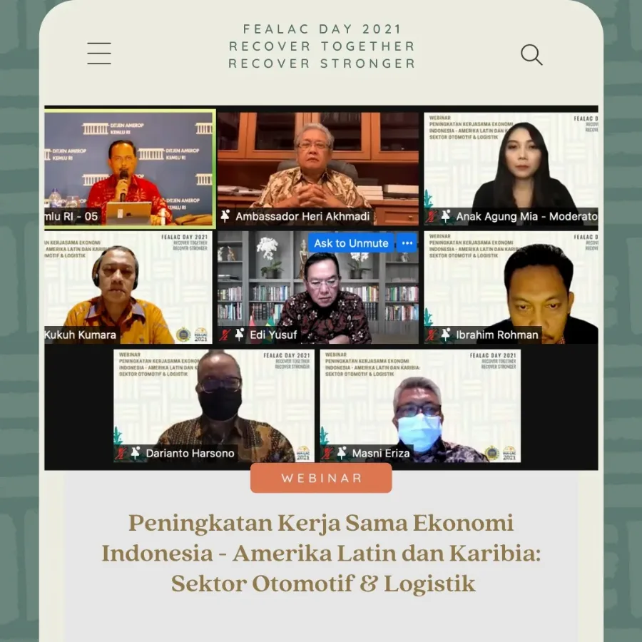 Tingkatkan Diplomasi Ekonomi, Kemlu Galang UMKM Tembus Pasar Amerika Latin dan Karibia