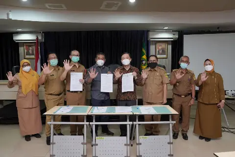 Pemkab Bogor dan Korindo Sepakat MoU Uji Coba Penanaman Hutan Kota Pondok Rajeg