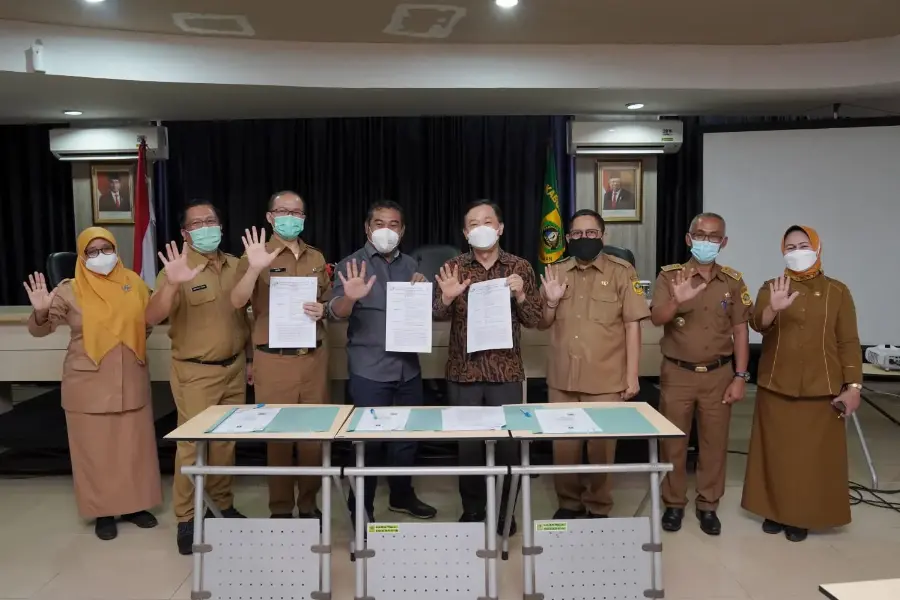 Pemkab Bogor dan Korindo Sepakat MoU Uji Coba Penanaman Hutan Kota Pondok Rajeg