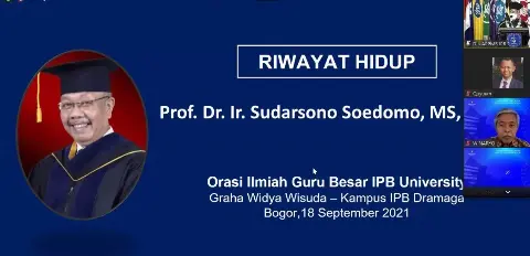 Prof. Sudarsono: Indonesia Dalam Jebakan Penyakit dan Kutukan Kehutanan